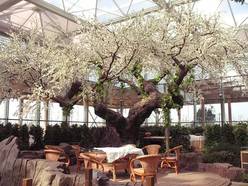 生态餐厅仿真树