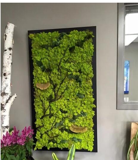 小型仿真植物墙设计技巧